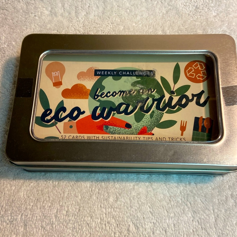 Become An Eco Warrior Weekly Challenges Cards